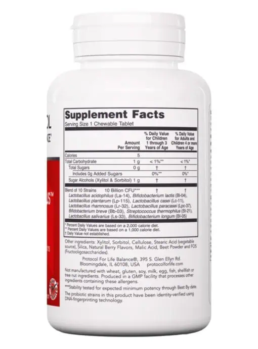 Chewable Protodophilus 10 Billion - Image 3