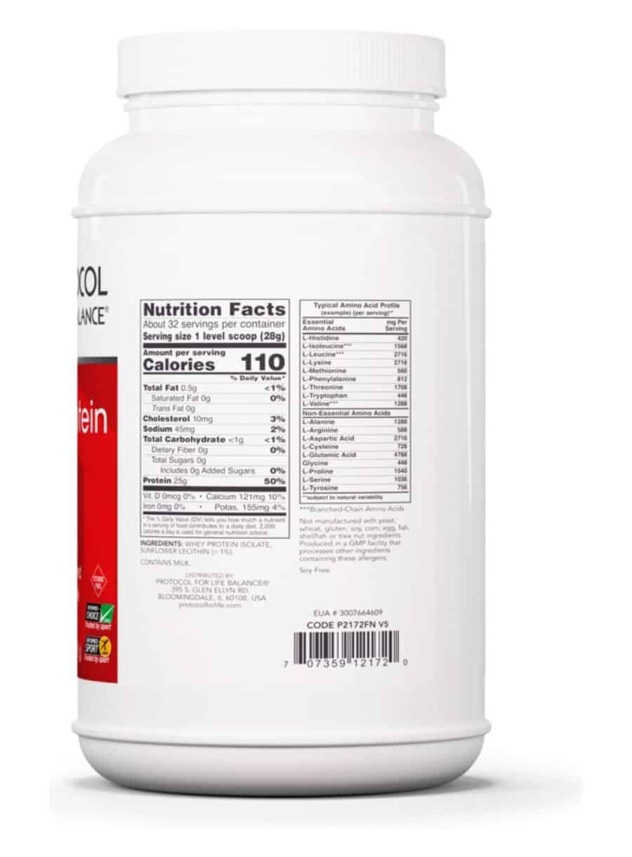 Prothn Whey Protein Isolate Pure - Pure Prescriptions