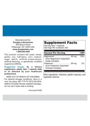 Alternative view of Magnesium-Potassium Complex