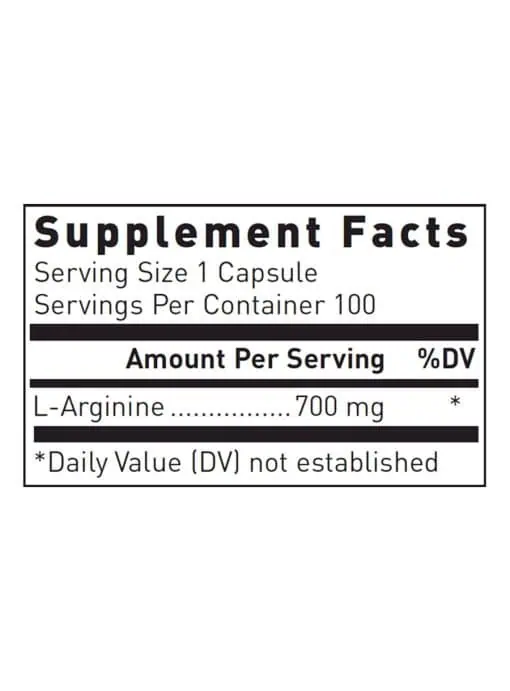 L-Arginine 700mg - Image 3