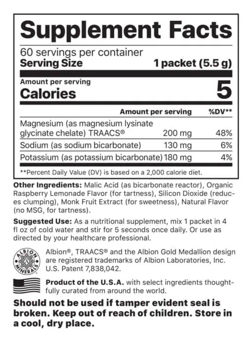 MagSoothe Tart Raspberry Lemonade Packet - Image 2