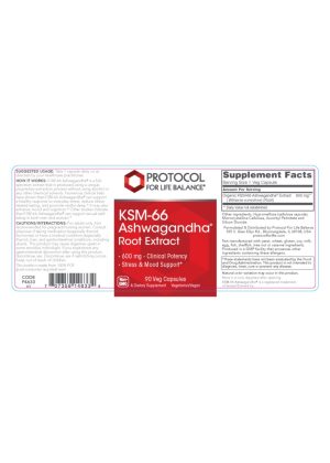Alternative view of Protocol, KSM-66 Ashwagandha®, Stress and Sleep Support