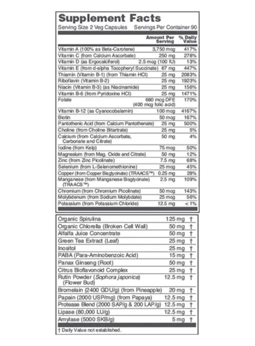 Ortho Multi Greens Iron-Free - Image 3