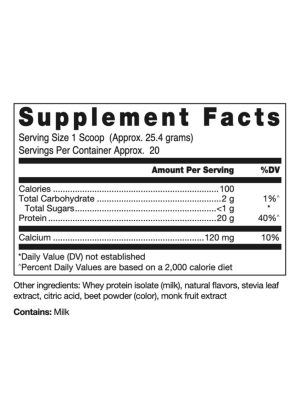 Alternative view of Klean Isolate Natural Strawberry Flavor