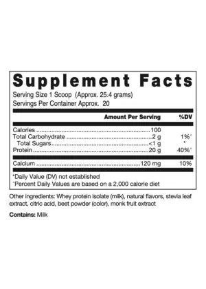 Alternative view of Klean Isolate Natural Strawberry Flavor