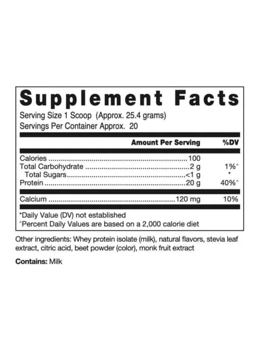 Klean Isolate Natural Strawberry Flavor - Image 2