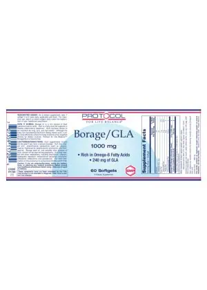 Alternative view of Borage / GLA 1000mg
