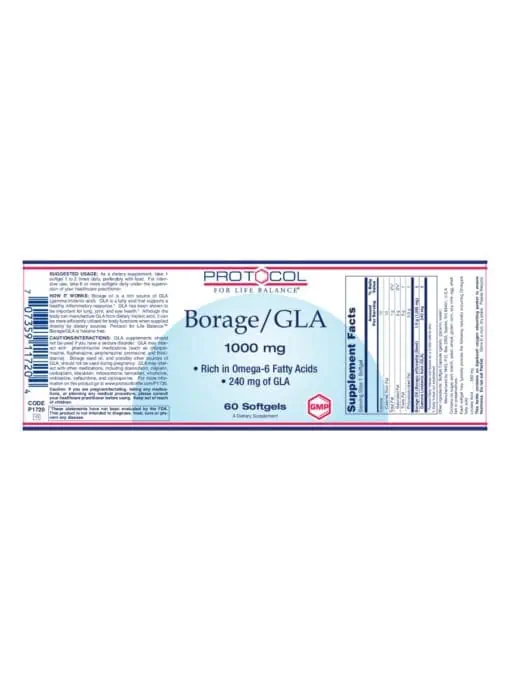 Borage / GLA 1000mg - Image 2