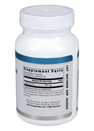 Alternative view of L-Methionine 500mg