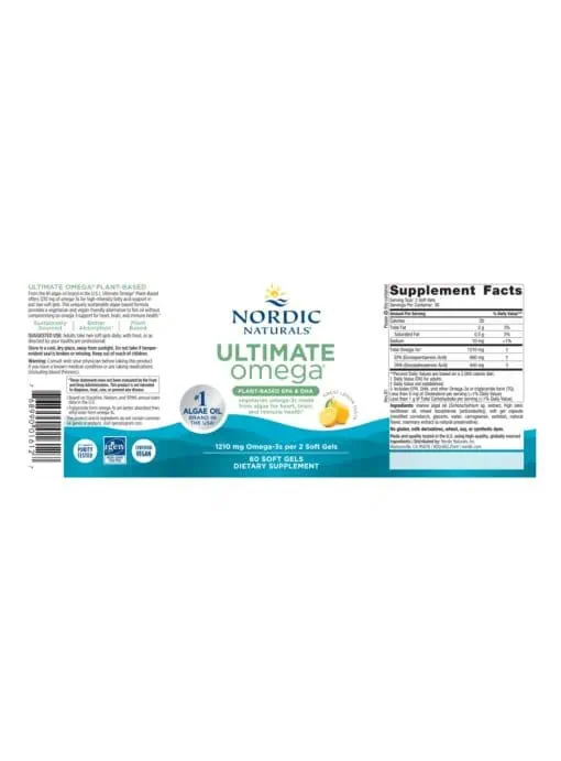 Ultimate Omega Plant Based - Image 2