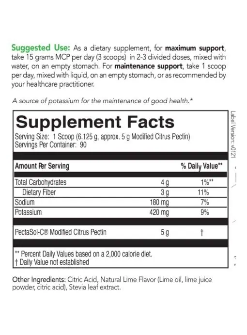 PectaSol® Modified Citrus Pectin, Lime Infusion - Image 3