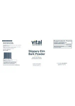 Alternative view of Slippery Elm Bark Powder (California Only)