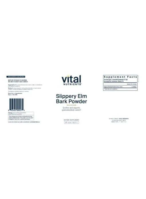 Slippery Elm Bark Powder (California Only) - Image 2