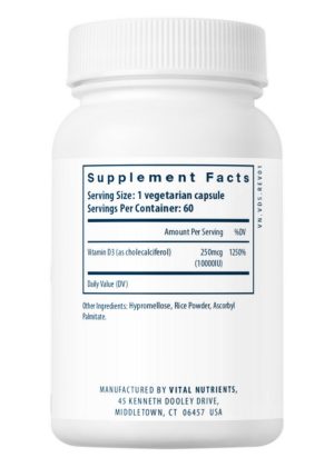 Alternative view of Vitamin D3 10,000iu