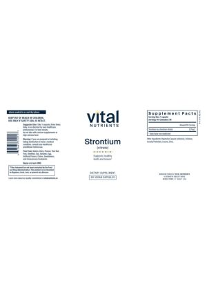 Alternative view of Strontium (Citrate)