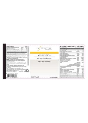 Alternative view of Multiplex 1 w/o Iron