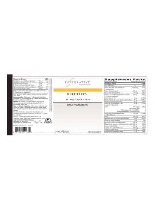 Multiplex 1 w/o Iron - Image 2