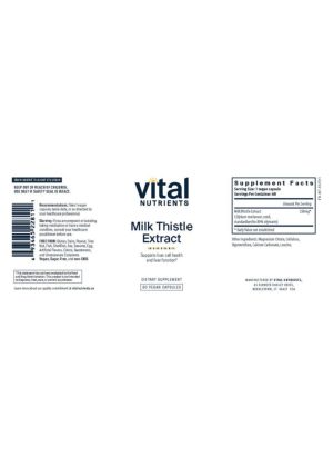 Alternative view of Milk Thistle Extract 250mg