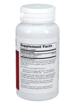 Alternative view of Ubiquinol 200mg