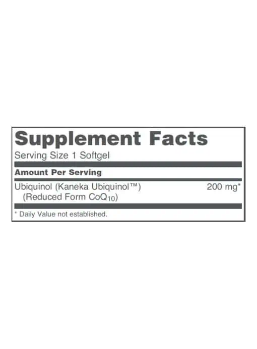 Ubiquinol 200mg - Image 3