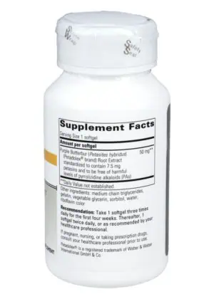 Alternative view of Petadolex (Patented Brain Support)