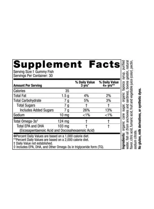 Nordic® Omega-3 Gummy Fish - Image 3