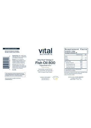 Alternative view of Ultra Pure® Fish Oil 800 TG