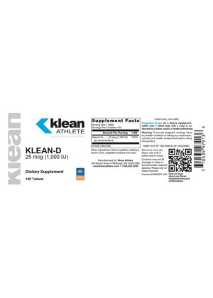 Alternative view of KLEAN-D 1000