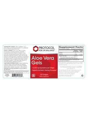 Alternative view of Aloe Vera Gels