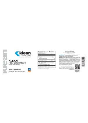 Alternative view of Klean Pre-Workout