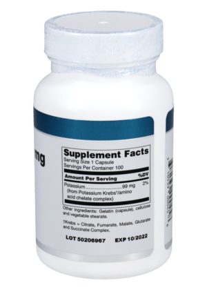 Alternative view of Potassium Chelated