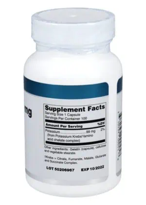 Alternative view of Potassium Chelated