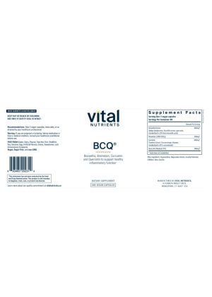 Alternative view of BCQ: Bromelain, Curcumin and Quercetin