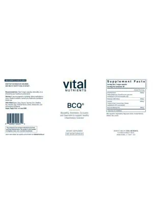 Alternative view of BCQ: Bromelain, Curcumin and Quercetin