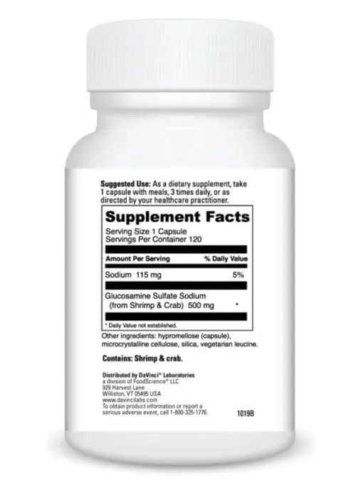 Glucosamine Sulfate 500mg - Image 3