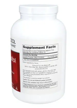 Alternative view of Myo-Inositol Powder