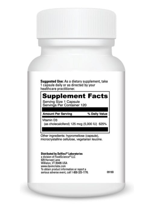 Vitamin D3 5000 i.u. - Image 3