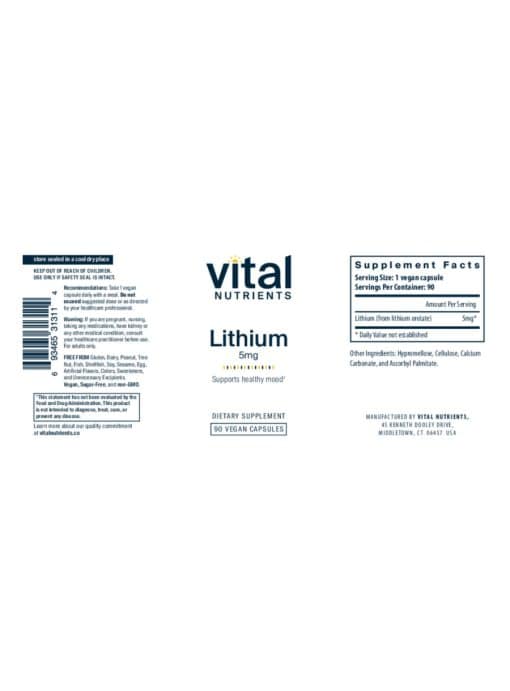 Lithium Orotate 5mg - Image 2