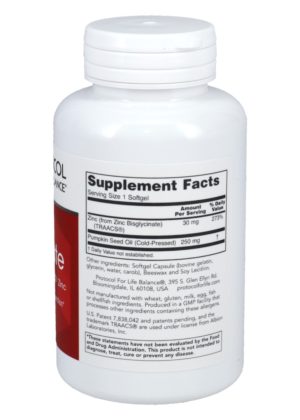 Alternative view of Zinc Glycinate 30mg Albion TRACCS Zinc