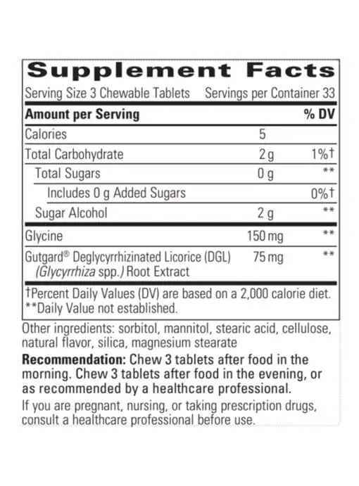 Rhizinate Fructose Free Chewable - Image 3