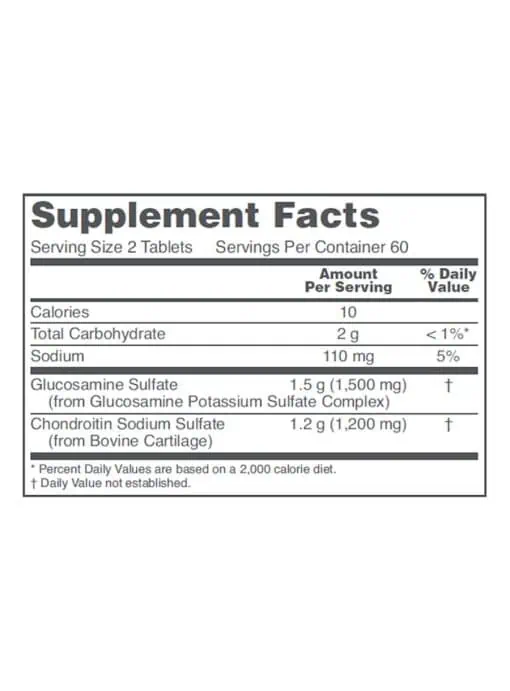 Glucosamine and Chondroitin Extra Strength - Image 3