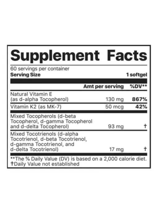 Vitamin K2 + E Complex - Image 3