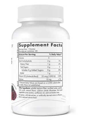 Alternative view of Zero Sugar Vitamin D3 Gummies