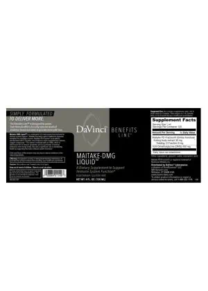 Alternative view of Maitake-DMG Liquid