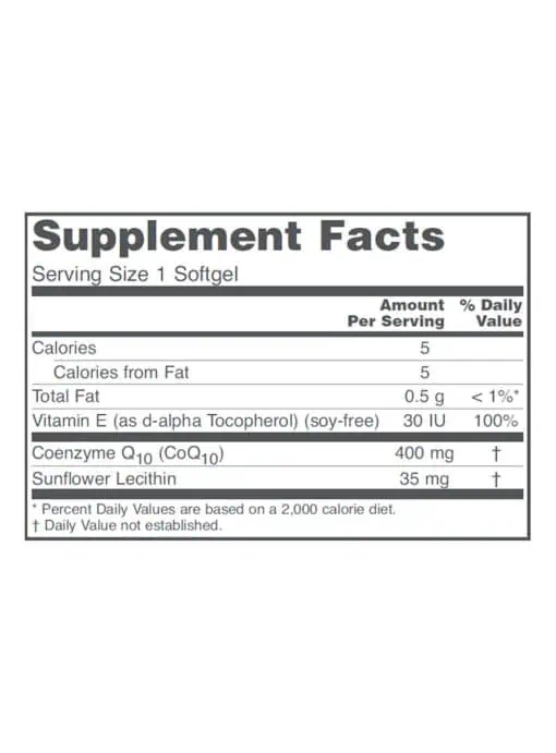 CoQ10 400mg - Image 3
