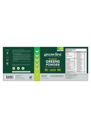 Alternative view of Greens First PRO Mint 30 serv