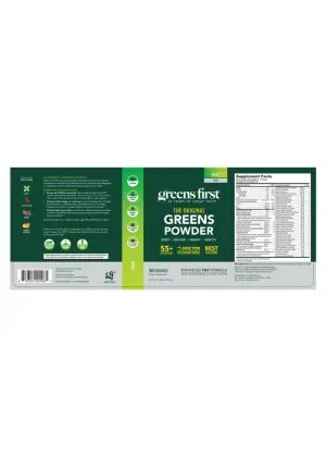 Alternative view of Greens First PRO Mint 30 serv