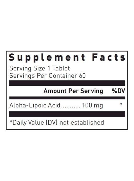 Alpha-Lipoic Acid (100mg) - Image 3