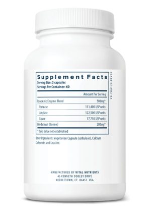 Alternative view of Pancreatin & Ox Bile Extract