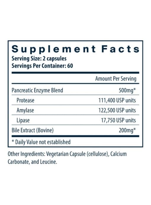 Pancreatin & Ox Bile Extract - Image 3